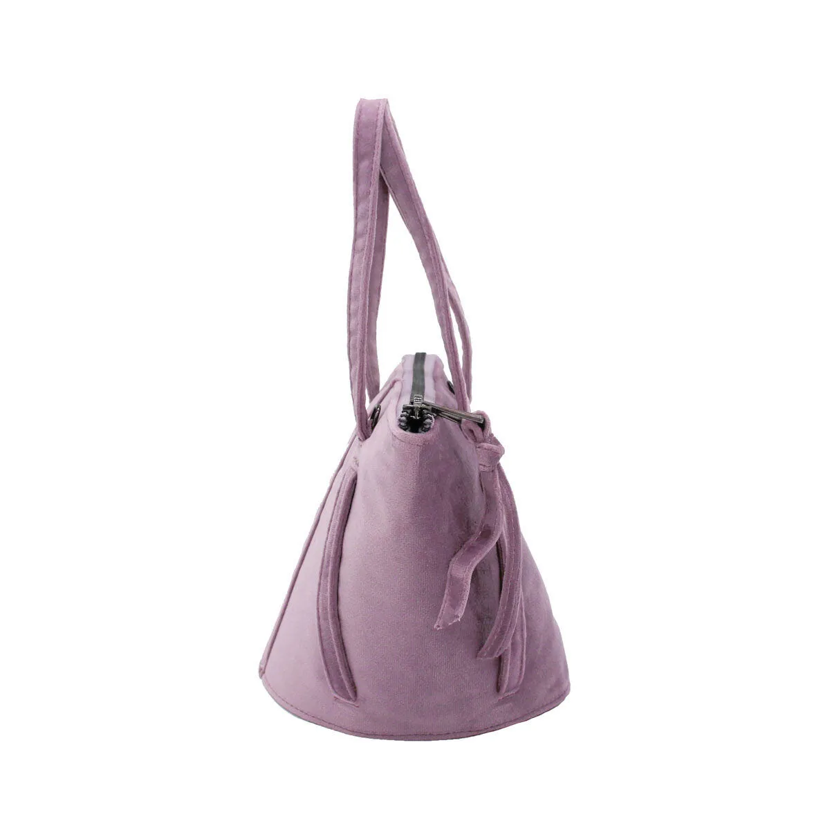 Lilac | Velvet Bucket Bag