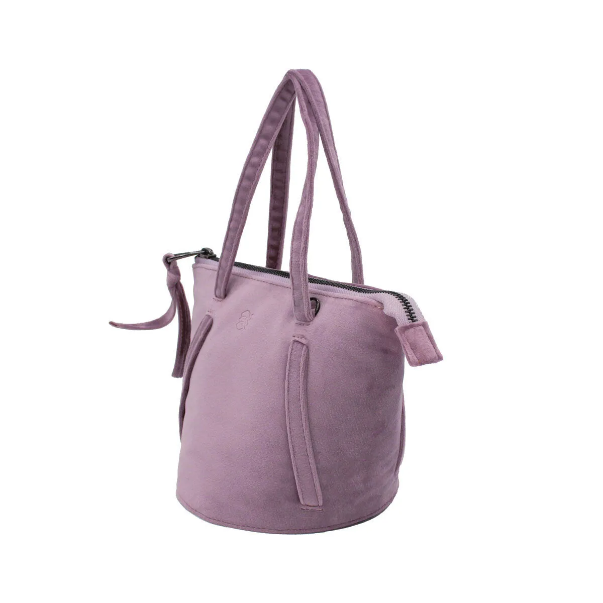 Lilac | Velvet Bucket Bag