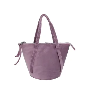 Lilac | Velvet Bucket Bag