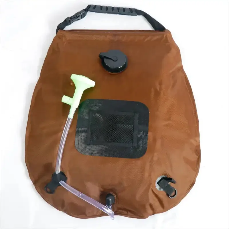 Lism 20l solar shower bag for premium camping hot water