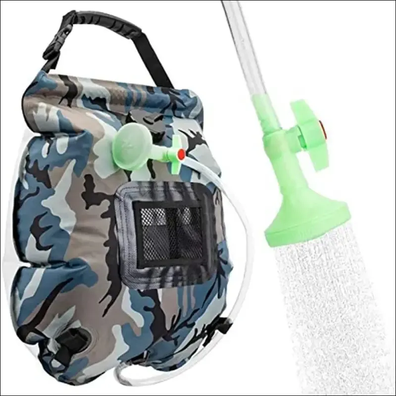 Lism 20l solar shower bag for premium camping hot water