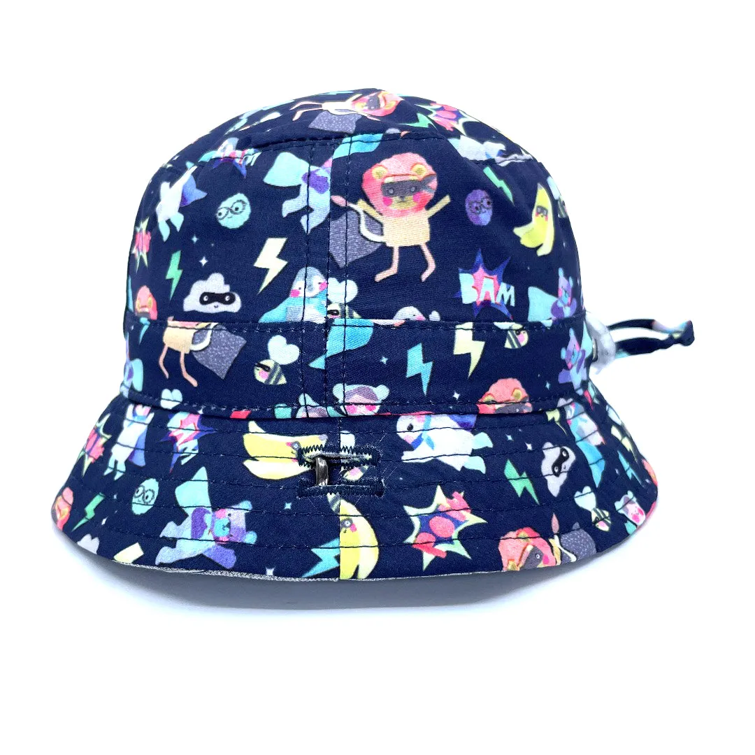 Little Renegade Company | Superhero Pals Reversible Bucket Hat