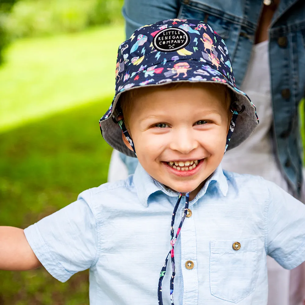 Little Renegade Company | Superhero Pals Reversible Bucket Hat