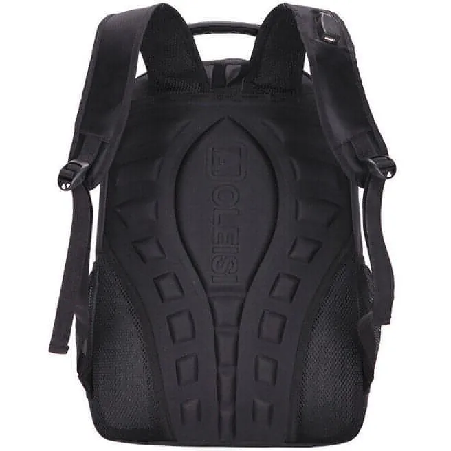 Lotus Classic Laptop Backpack - Black