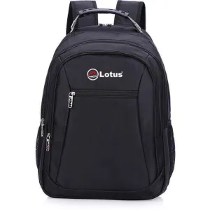 Lotus Classic Laptop Backpack - Black