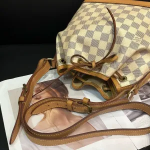 Louis Vuitton Damier Azur Bucket Bag Medium