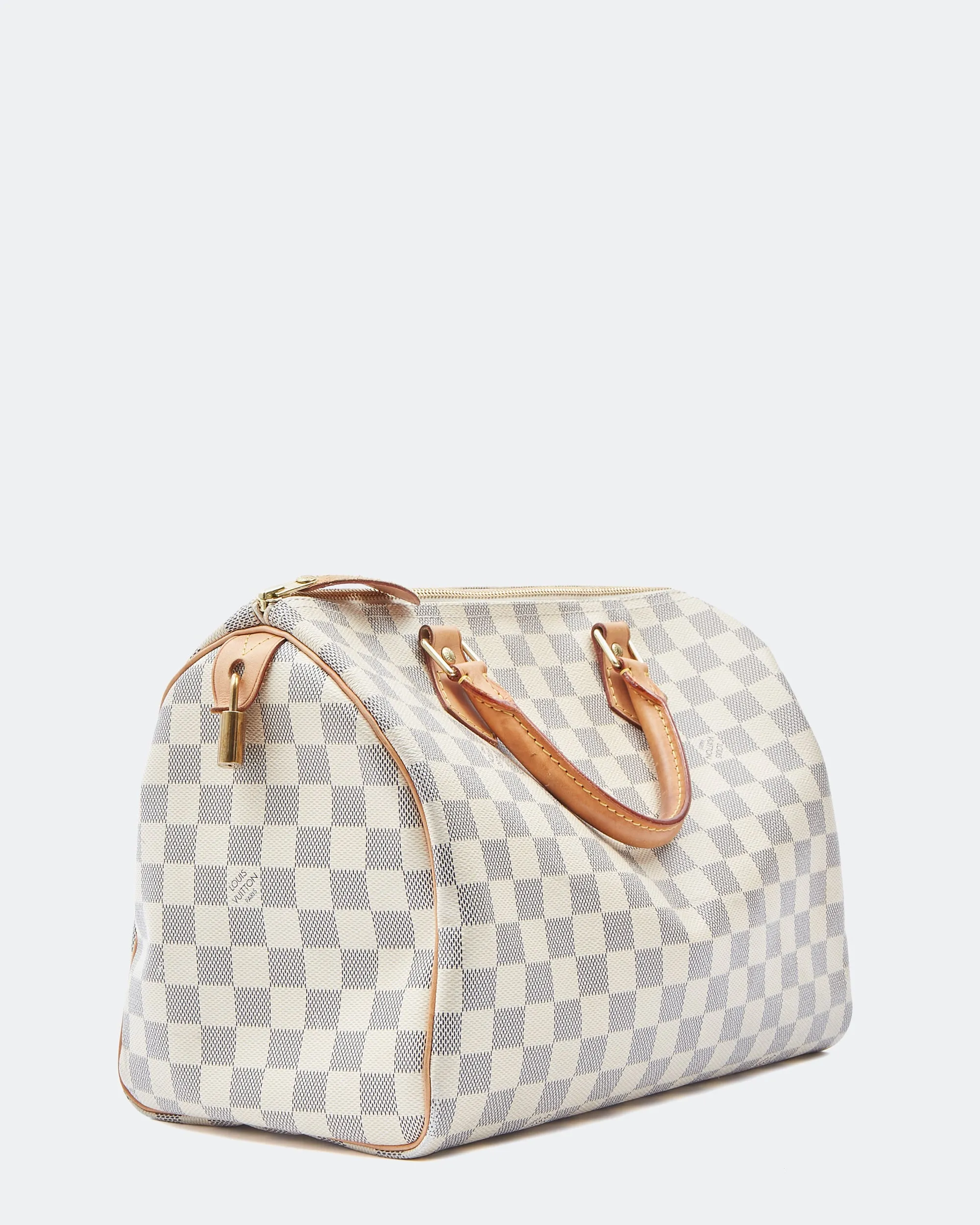 Louis Vuitton Damier Azur Canvas Speedy 30 Bag
