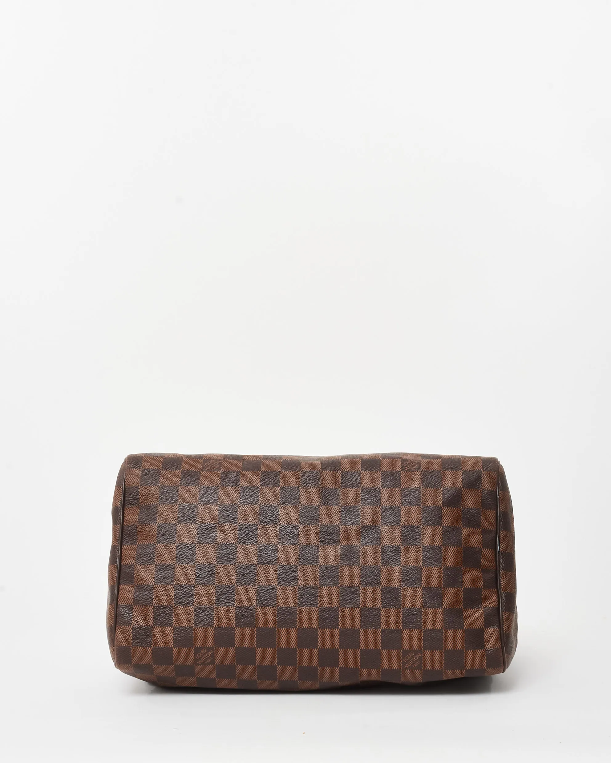 Louis Vuitton Damier Ebene Coated Canvas Speedy 30 Bag