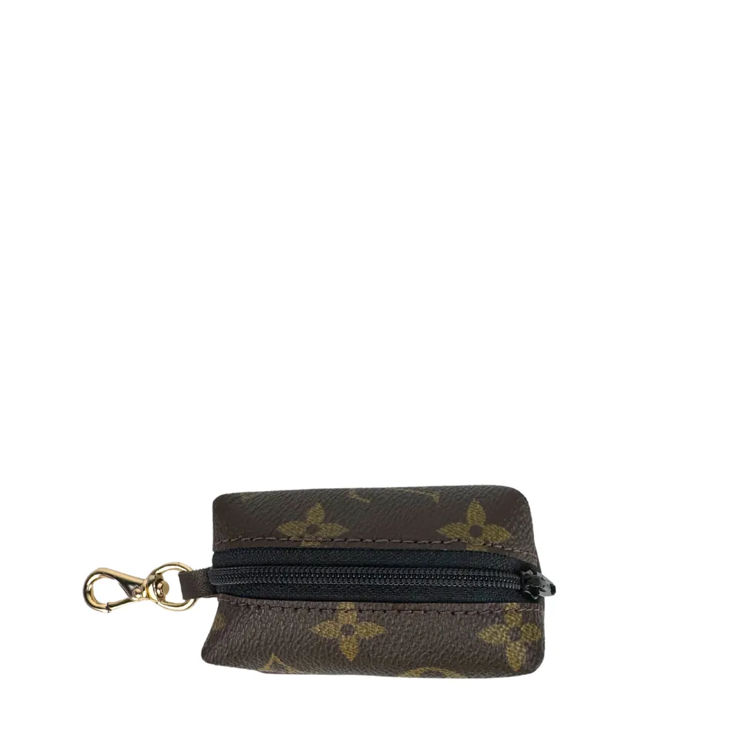 Louis Vuitton Luxury Repurposed Dog Waste Pouch