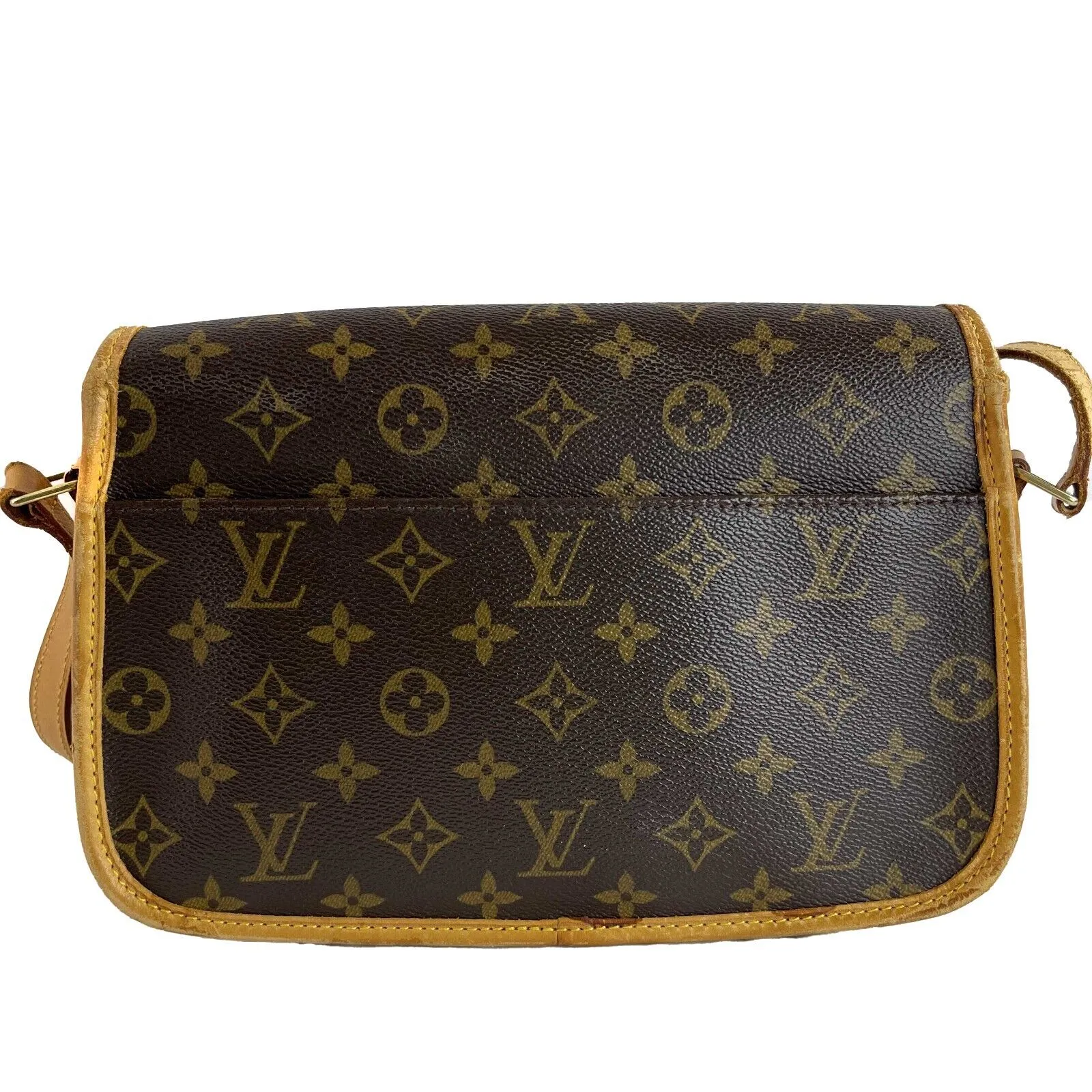 Louis Vuitton - LV Monogram Canvas Sologne Brown Crossbody - Adjustable Strap