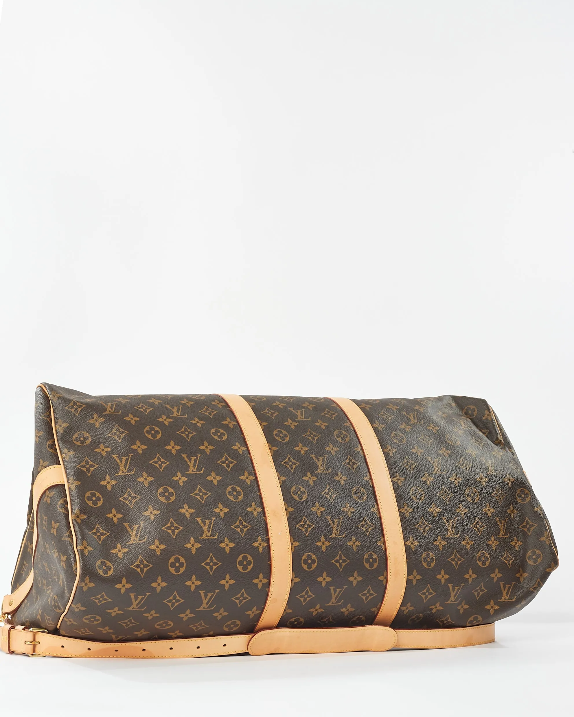 Louis Vuitton Monogram Canvas Keepall Bandoulière 60 Duffle Bag