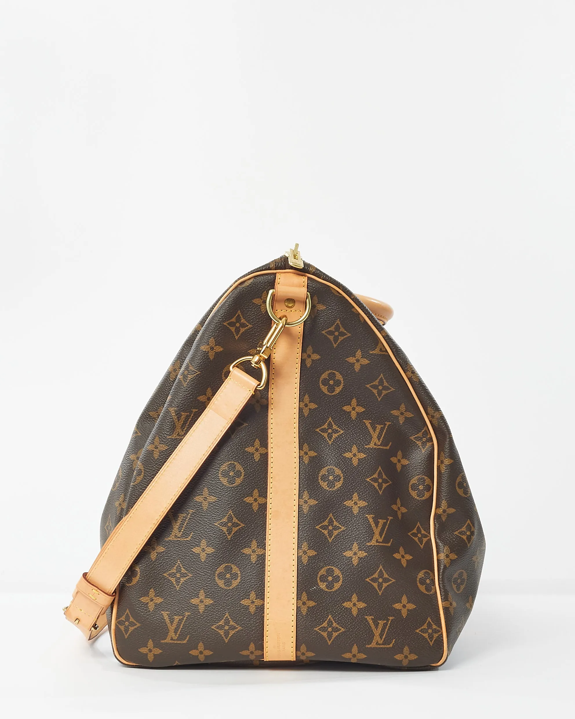 Louis Vuitton Monogram Canvas Keepall Bandoulière 60 Duffle Bag
