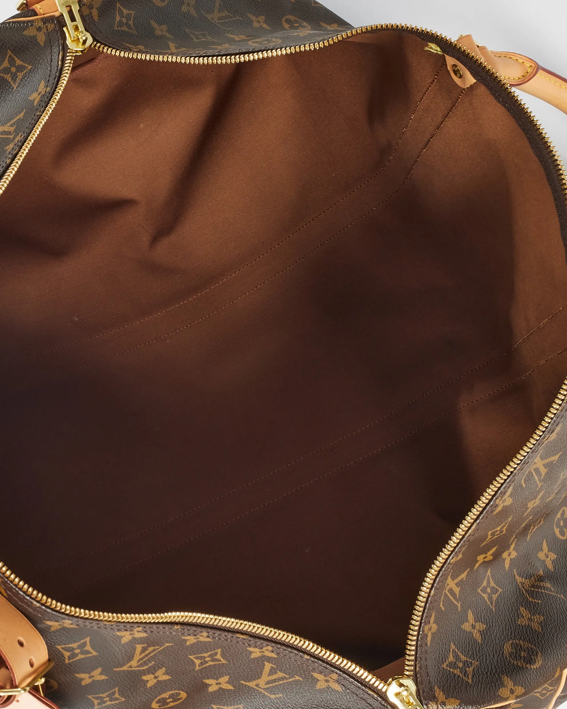Louis Vuitton Monogram Canvas Keepall Bandoulière 60 Duffle Bag