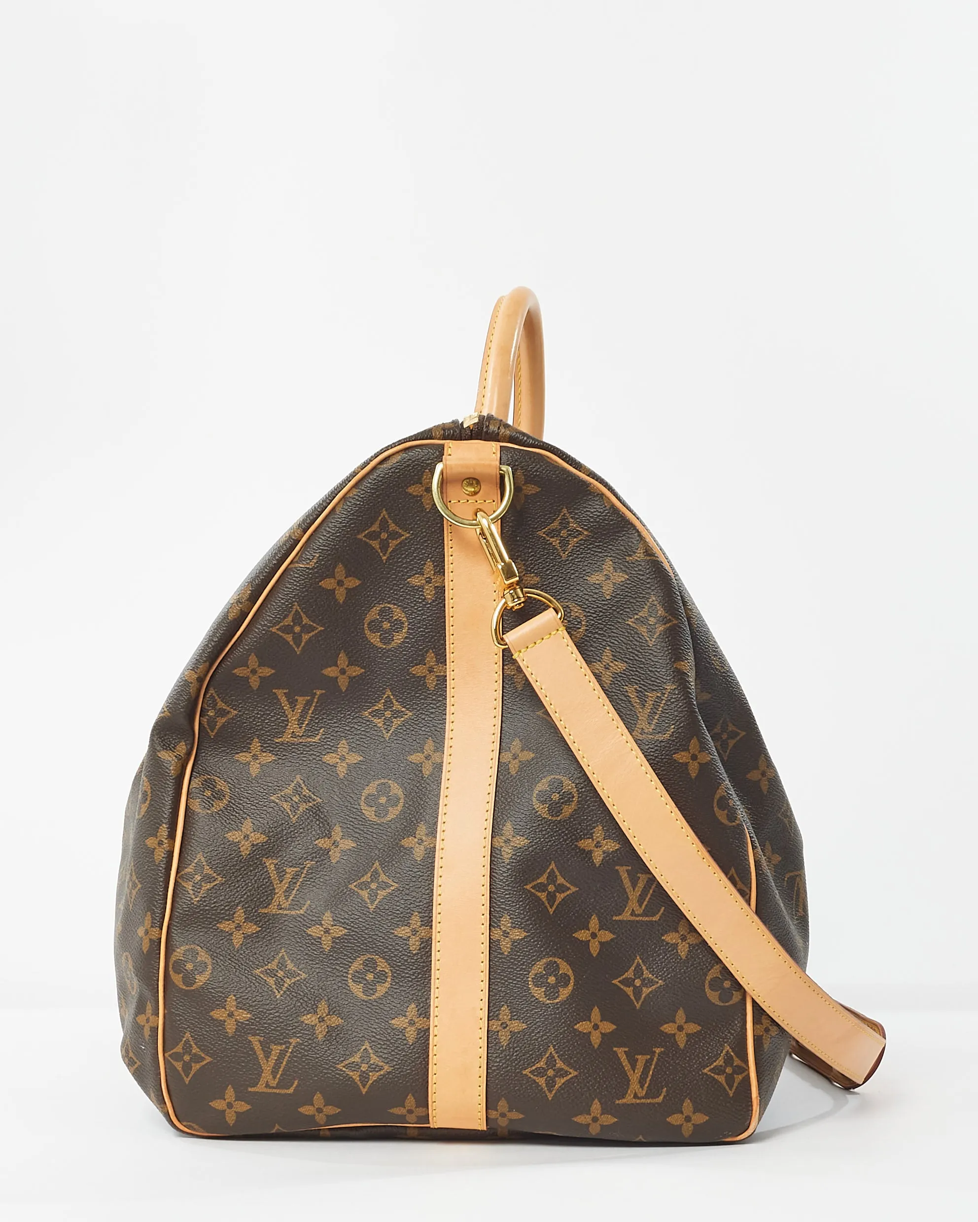 Louis Vuitton Monogram Canvas Keepall Bandoulière 60 Duffle Bag
