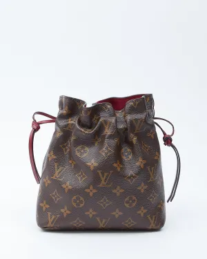 Louis Vuitton Monogram Canvas Noe Pouch Bag