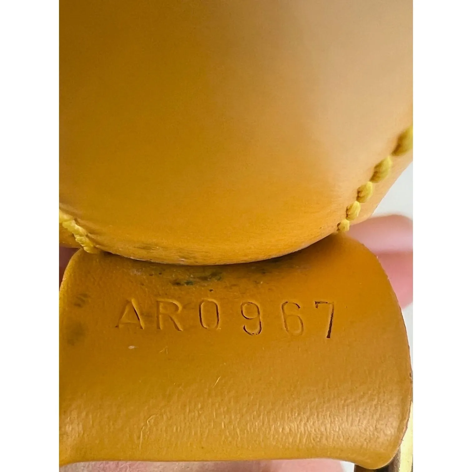 Louis Vuitton Petit Noe Drawstring Epi Yellow Leather Bucket Bag