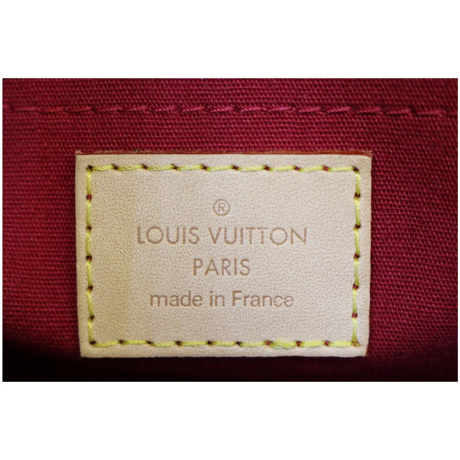 LOUIS VUITTON Rosewood Monogram Vernis Shoulder Bag Pomme D Amour