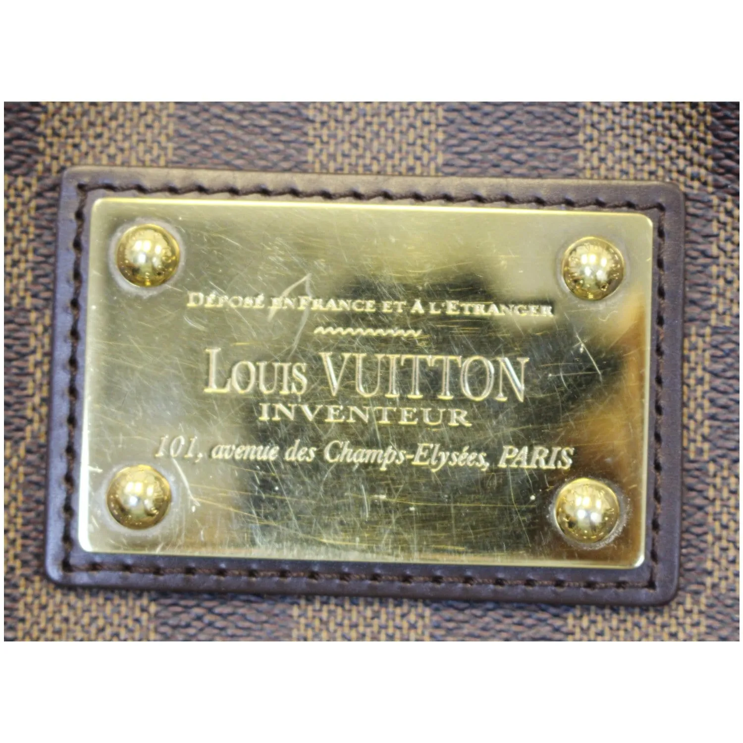 LOUIS VUITTON Thames PM Damier Ebene Shoulder Bag Brown - 20% OFF