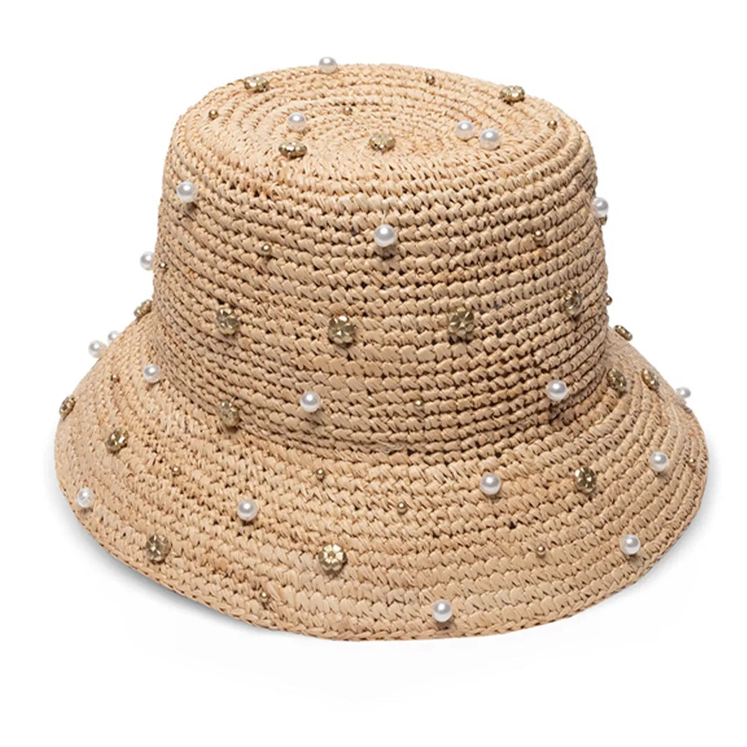LULI HAT - Embellished Bucket Hat