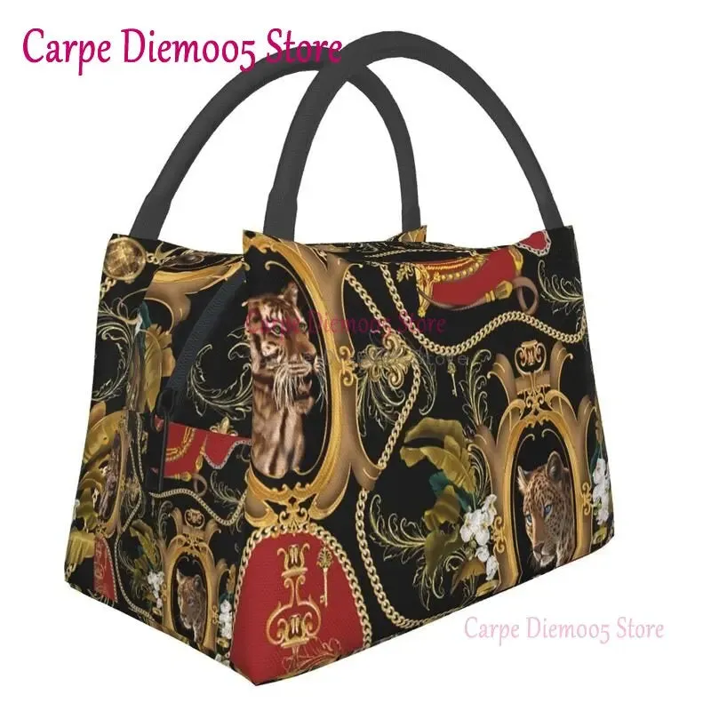 Luxury Fashion Designer Thermal Insulated Lunch Bags