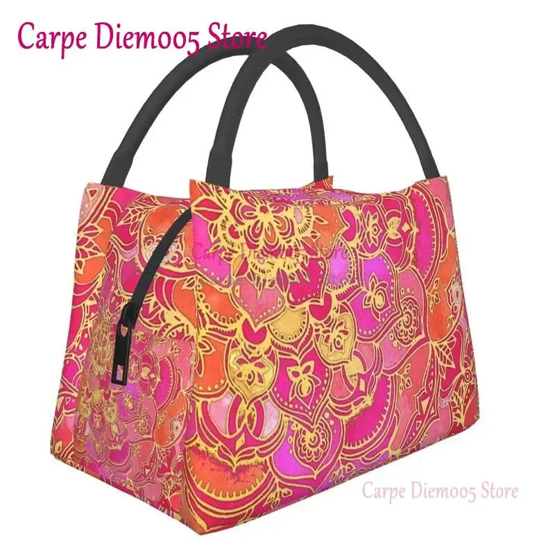 Luxury Fashion Designer Thermal Insulated Lunch Bags