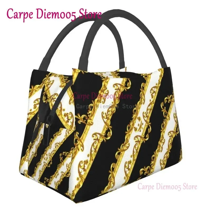 Luxury Fashion Designer Thermal Insulated Lunch Bags