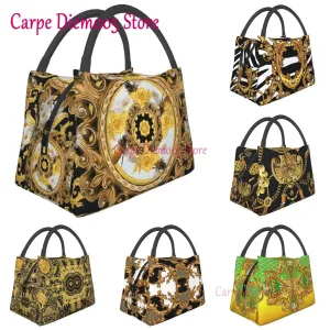 Luxury Fashion Designer Thermal Insulated Lunch Bags