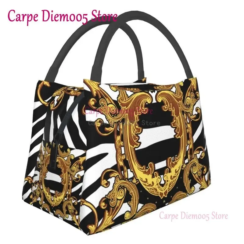 Luxury Fashion Designer Thermal Insulated Lunch Bags