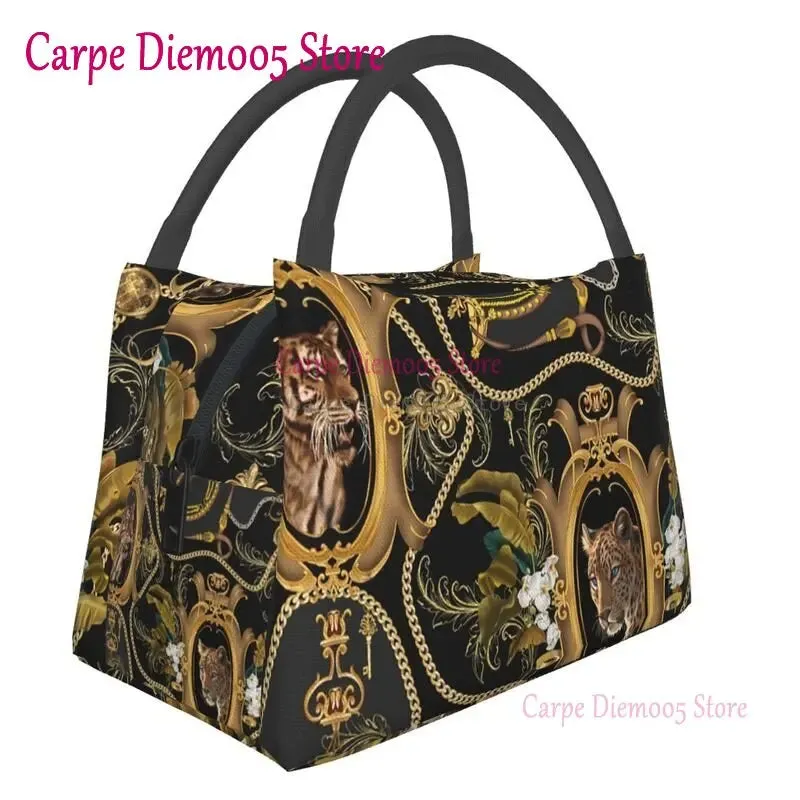 Luxury Fashion Designer Thermal Insulated Lunch Bags