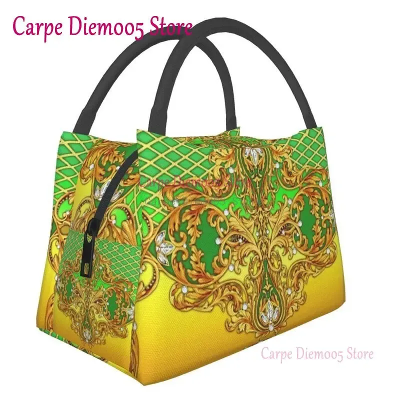 Luxury Fashion Designer Thermal Insulated Lunch Bags