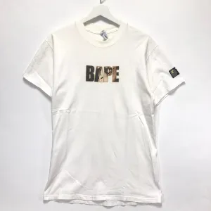 [M] A Bathing Ape Bape Vintage '90s Stash Ape Face Tee (Hanes)