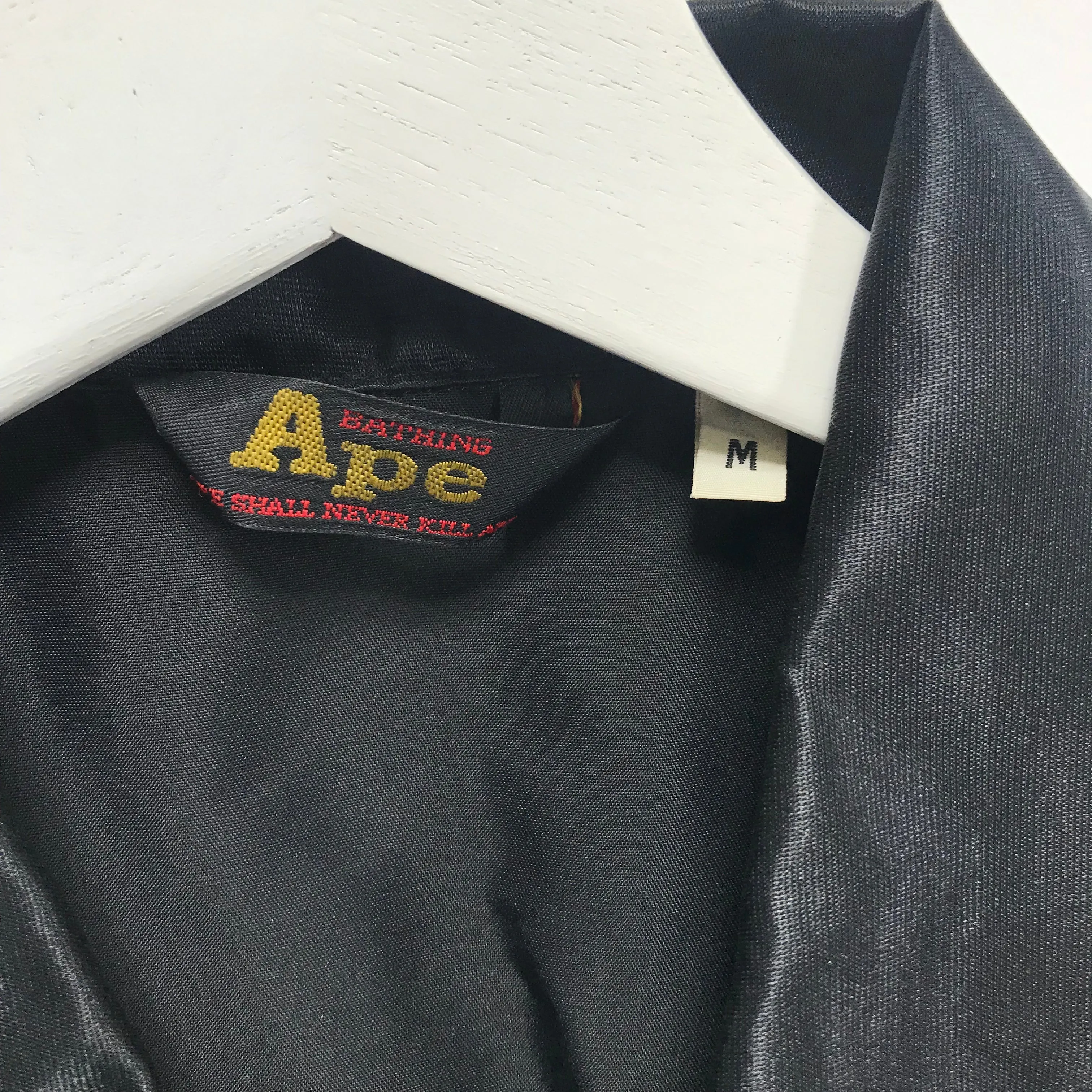 [M] A Bathing Ape Bape Vintage Bowling Shirt