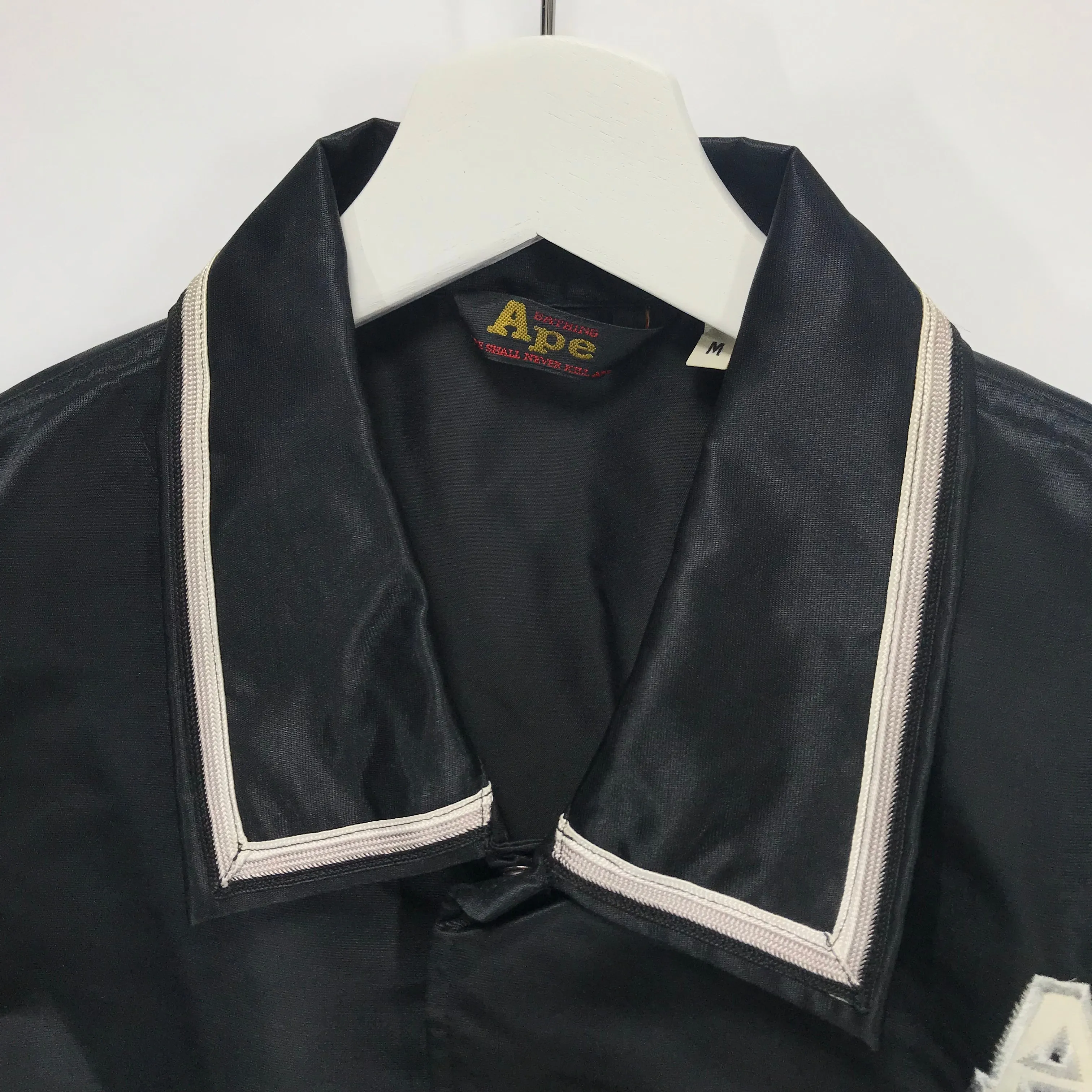 [M] A Bathing Ape Bape Vintage Bowling Shirt