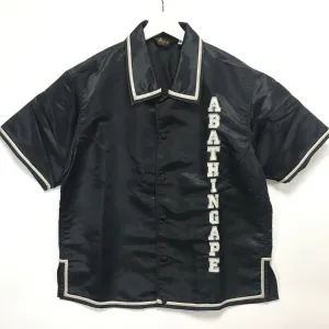 [M] A Bathing Ape Bape Vintage Bowling Shirt
