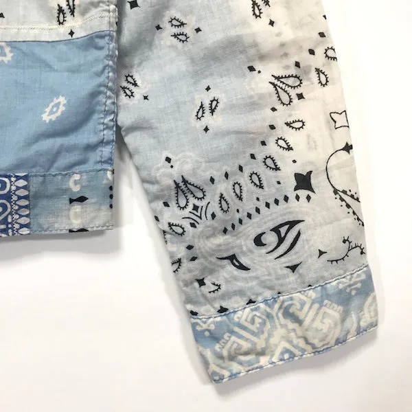 [M or L] Kapital Kountry Vintage Bandana Patchwork Shirt Jacket Blue