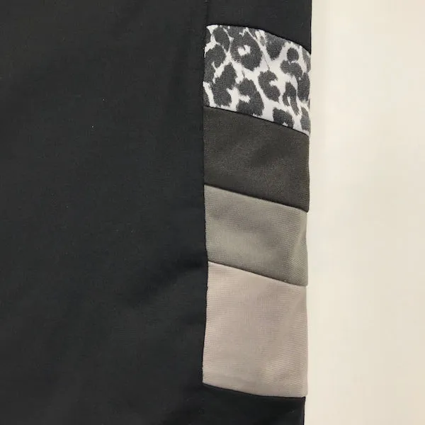 [M] Supreme Vintage Panel Leopard Print Track Pants