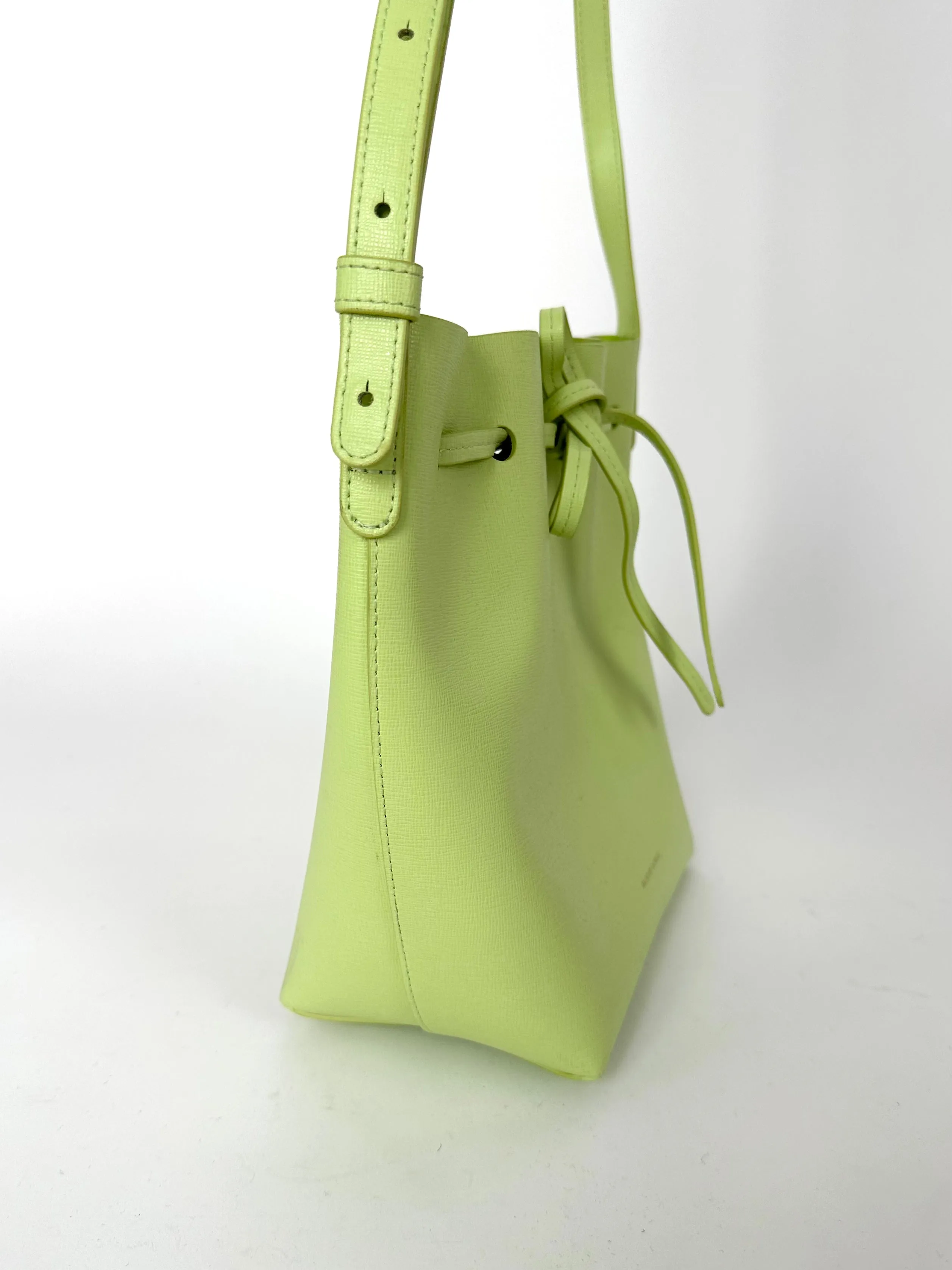 Mansur Gavriel Mint Green Mini Bucket Bag