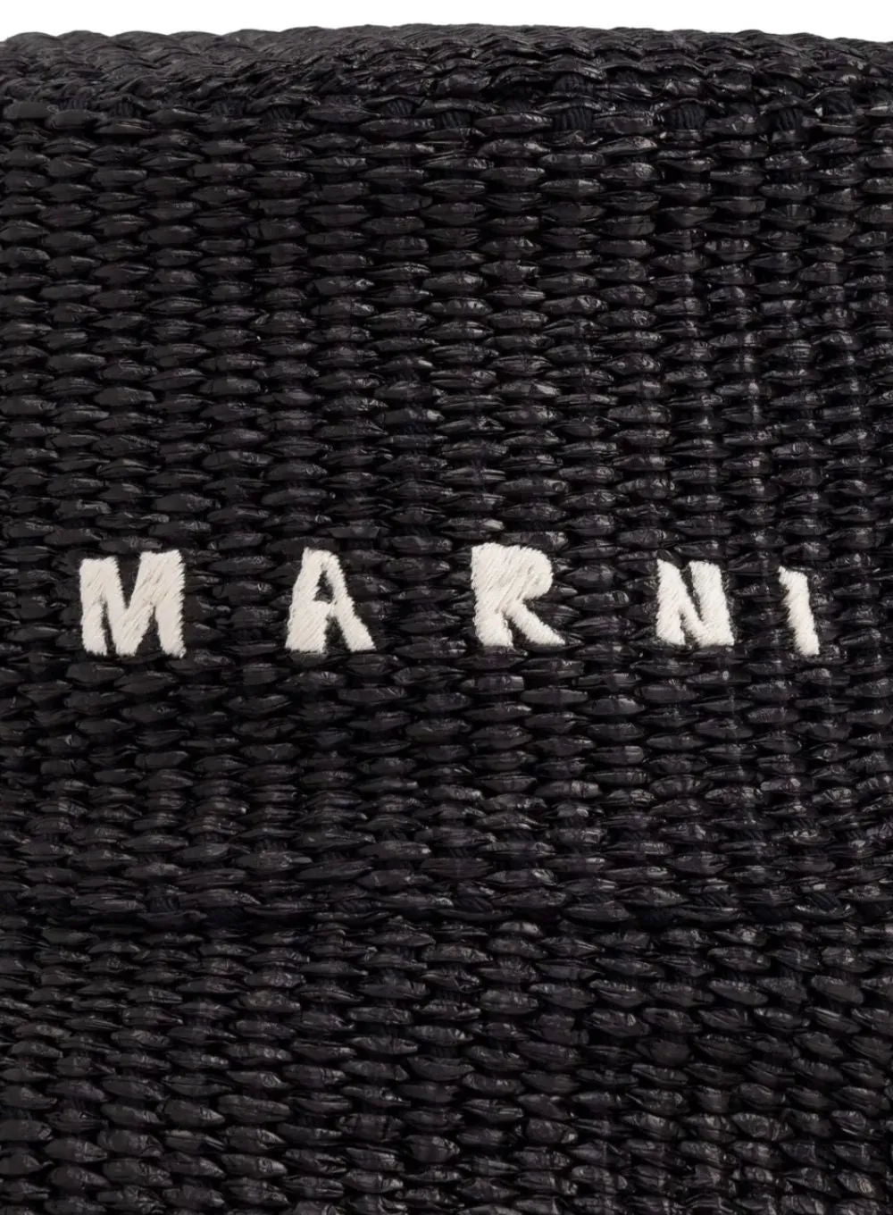 MARNI | Embroidered Raffia Bucket Hat
