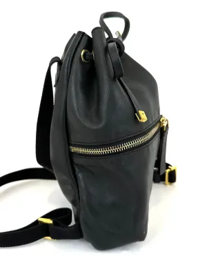 Marni Leather Drawstring Backpack