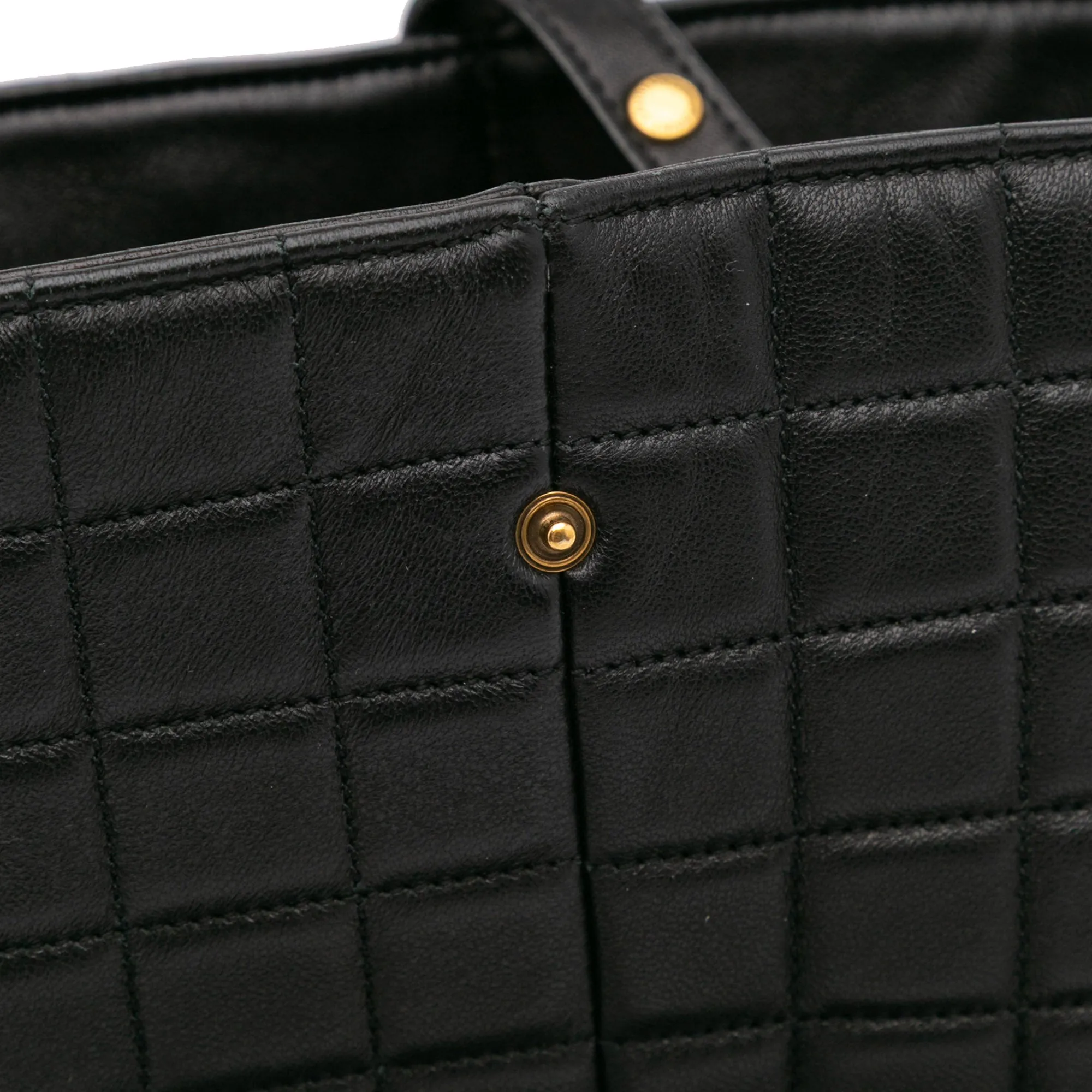 Medium Lambskin Cecile Bucket Bag