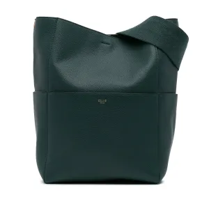 Medium Leather Seau Sangle Bucket