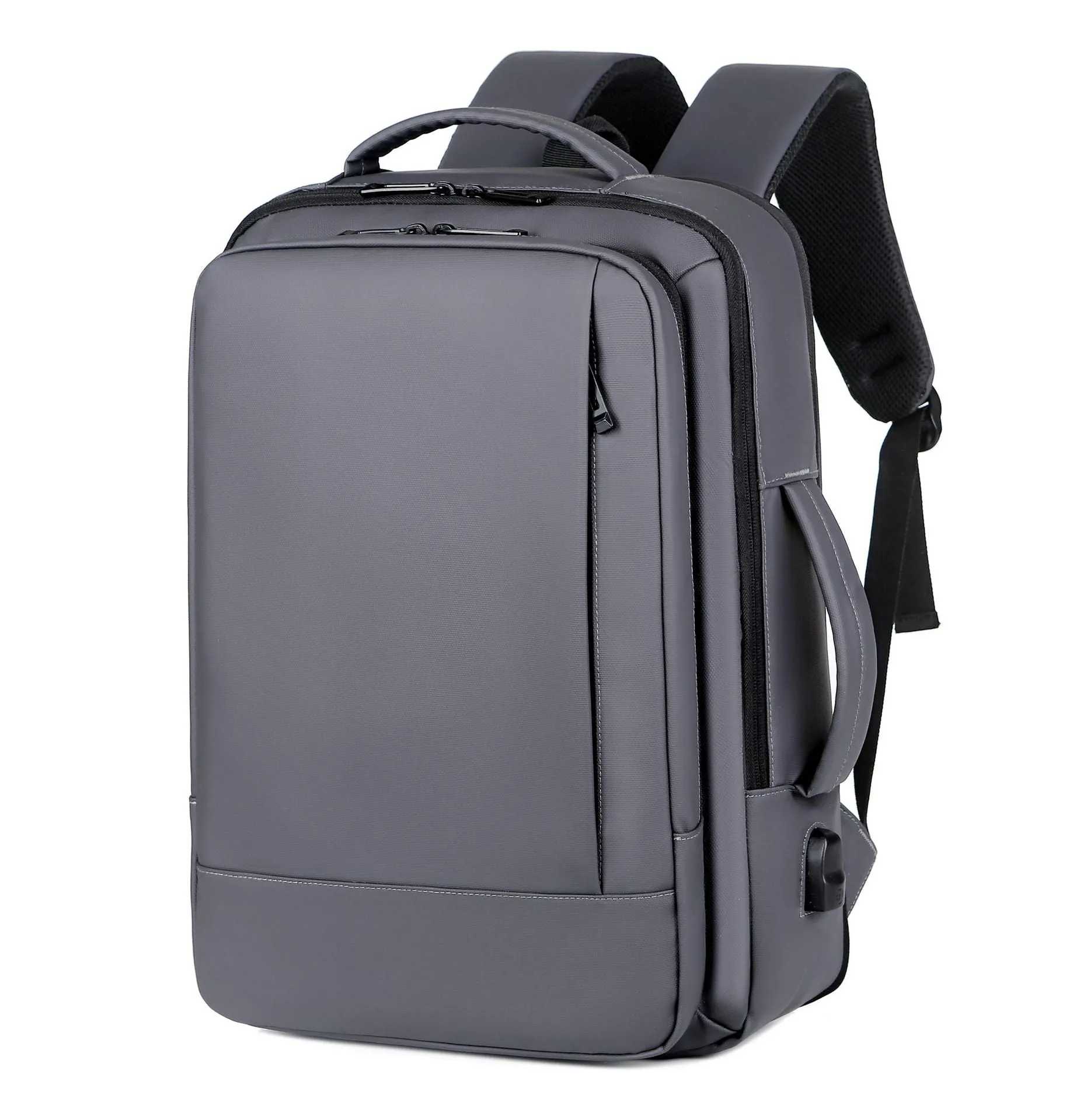 Men's Computer Notebook Scalable Large Capacity Simple Backpacks