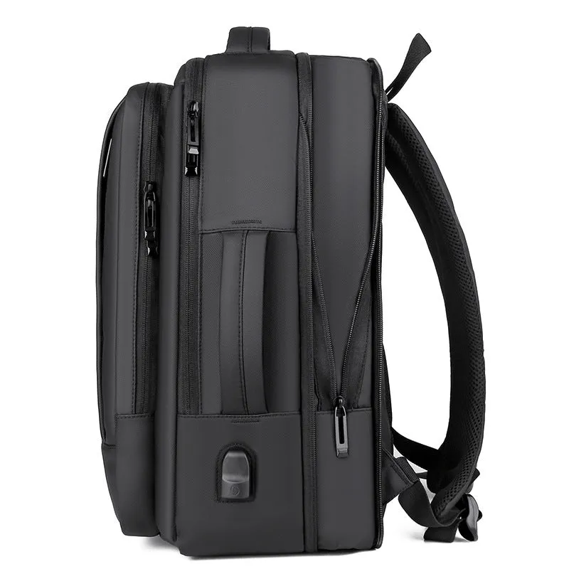 Men's Computer Notebook Scalable Large Capacity Simple Backpacks