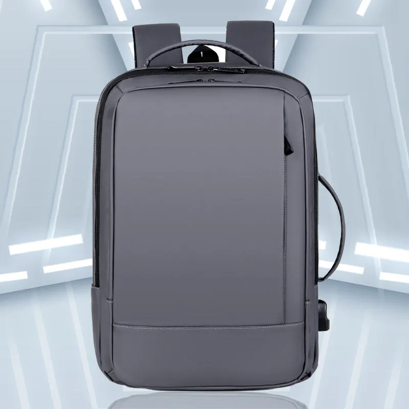 Men's Computer Notebook Scalable Large Capacity Simple Backpacks
