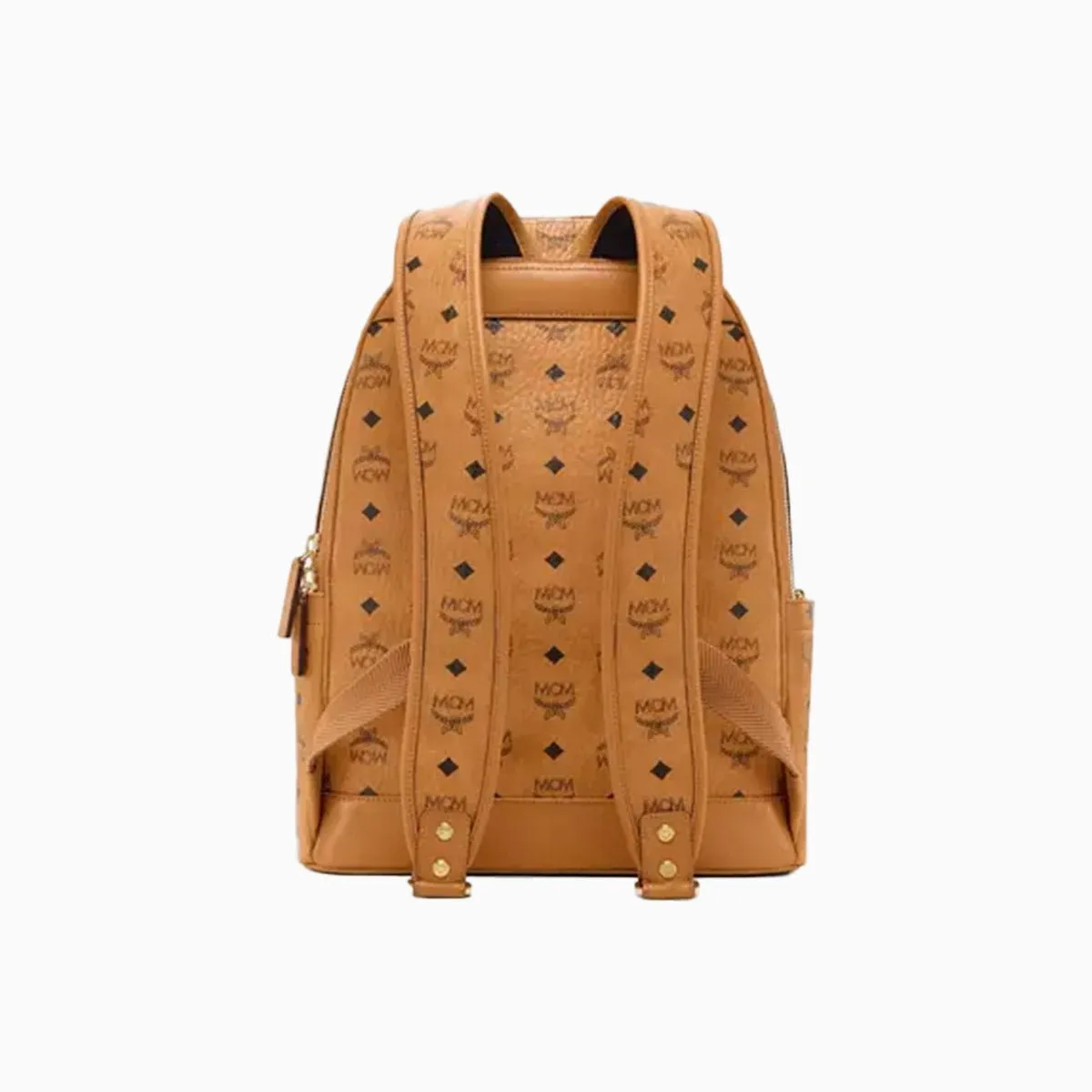Men's Medium Stark In Visetos Cognac Backpack