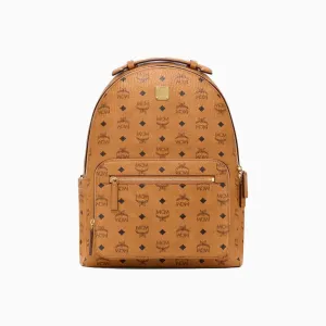 Men's Medium Stark In Visetos Cognac Backpack