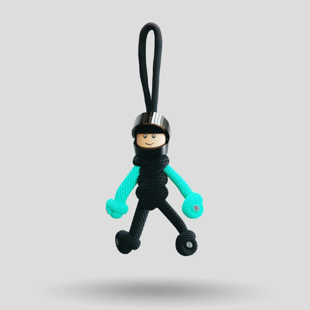 Merc Team F1 Motorsport Paracord Buddy Keychain