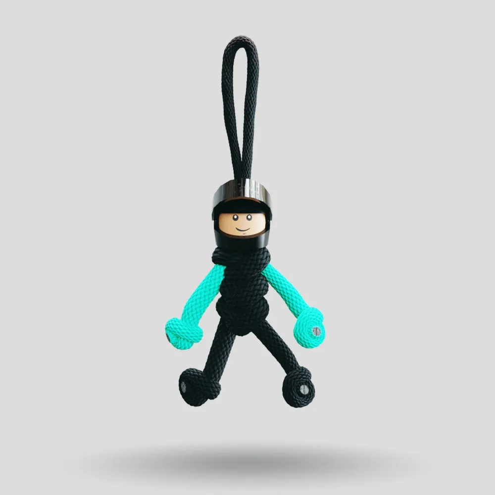 Merc Team F1 Motorsport Paracord Buddy Keychain
