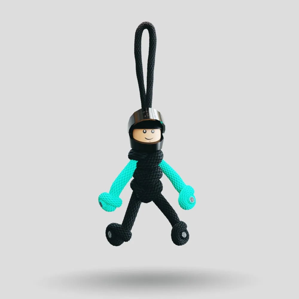 Merc Team F1 Motorsport Paracord Buddy Keychain