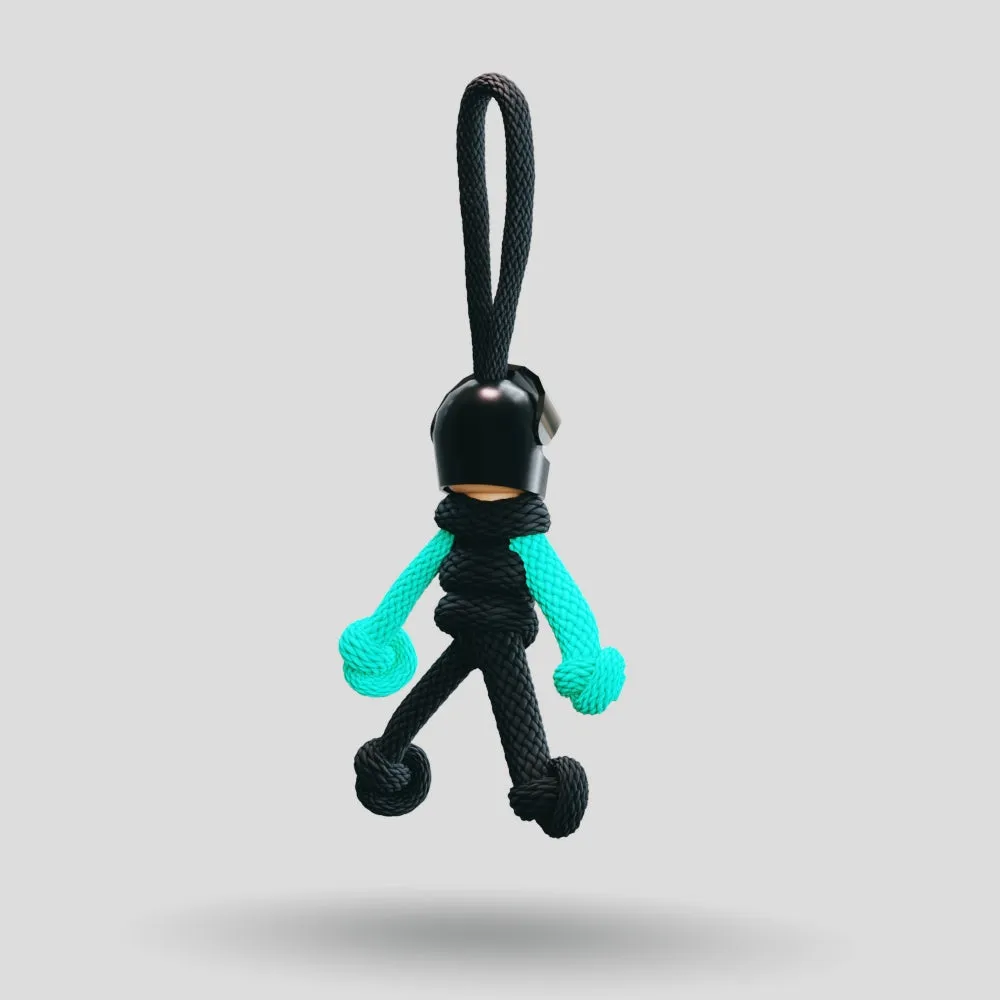Merc Team F1 Motorsport Paracord Buddy Keychain